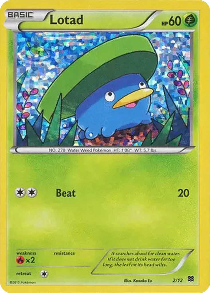 Lotad (북미판) 카드 이미지